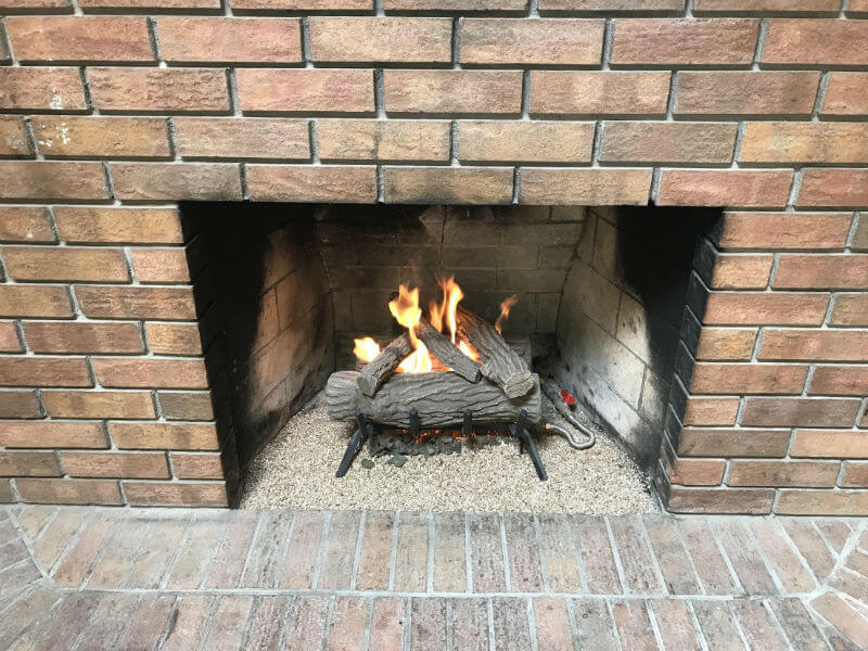 Wood Burning Fireplace Installation